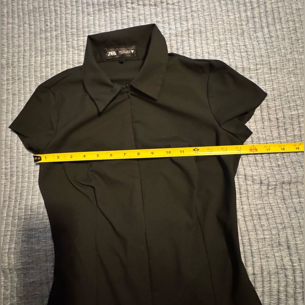 Zara Black Mini Dress - Picture 13 of 16